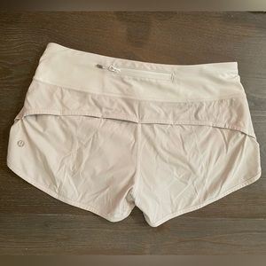 Lululemon Speed Up Low Rise Lined Running Shorts